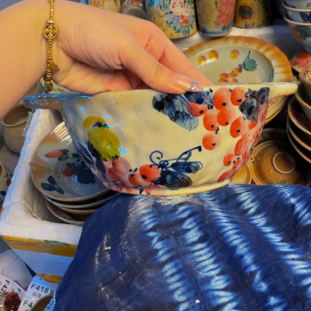 瓷片景德镇陶瓷手工手绘