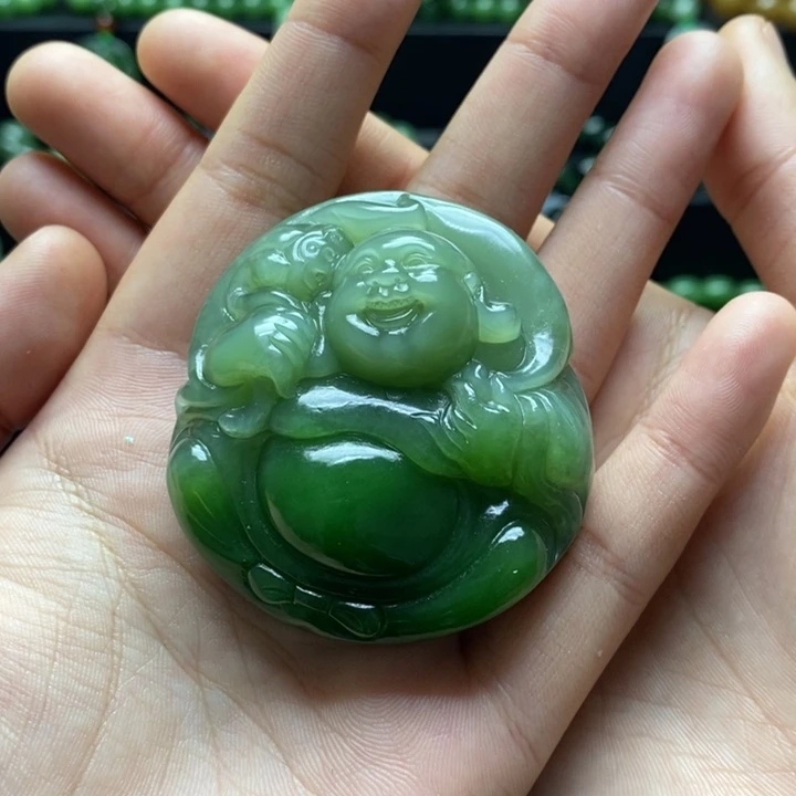 和田玉吊坠未镶嵌