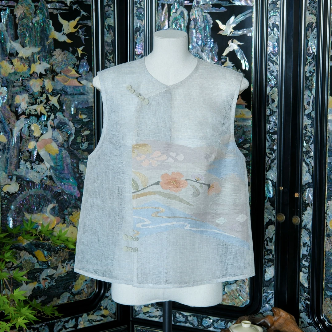 全稀地缂丝| 新中式非遗唐锦 | 新中式夏季2025上衣马甲爆款