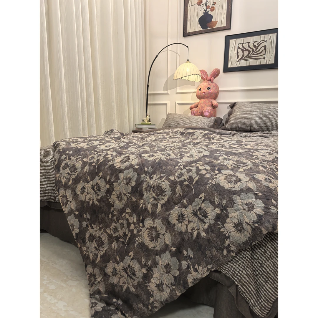 【夜来香-单人被子】简约舒适亲肤中古系列床品