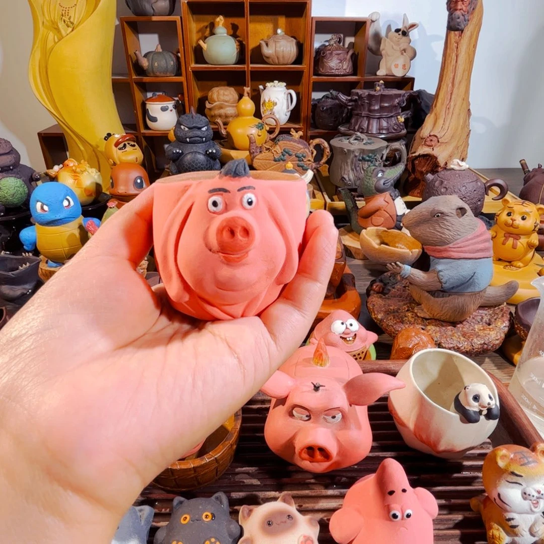 茶壶紫砂纯手工制作过程就是