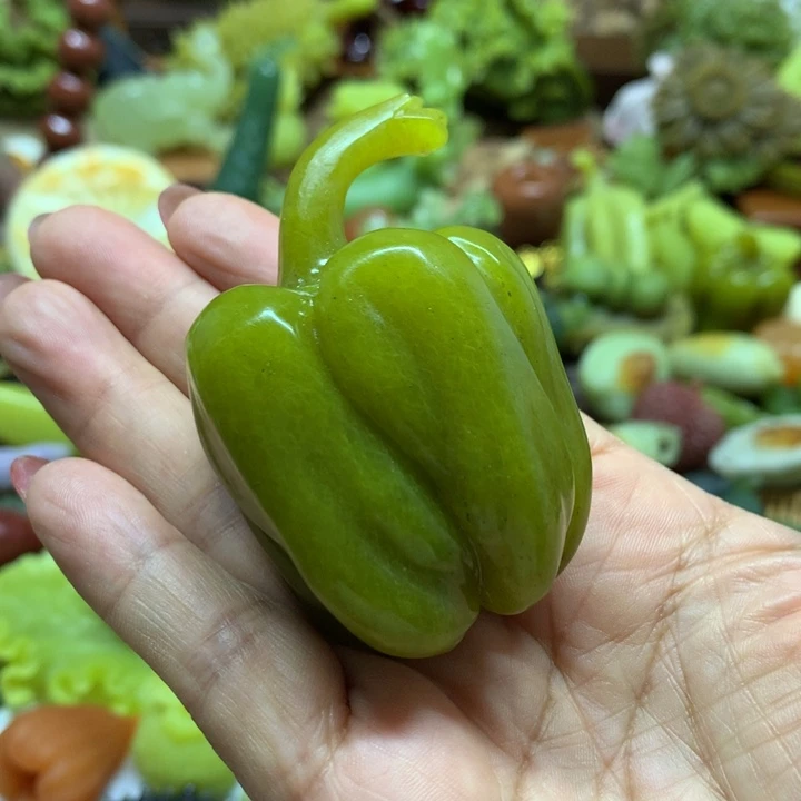 未镶嵌蛇纹石玉手把