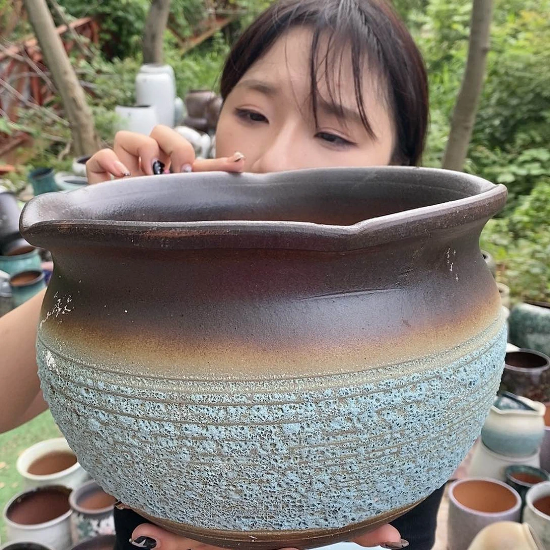 紫砂花盆正品25/18