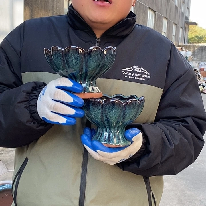 紫砂花盆口14高11福利