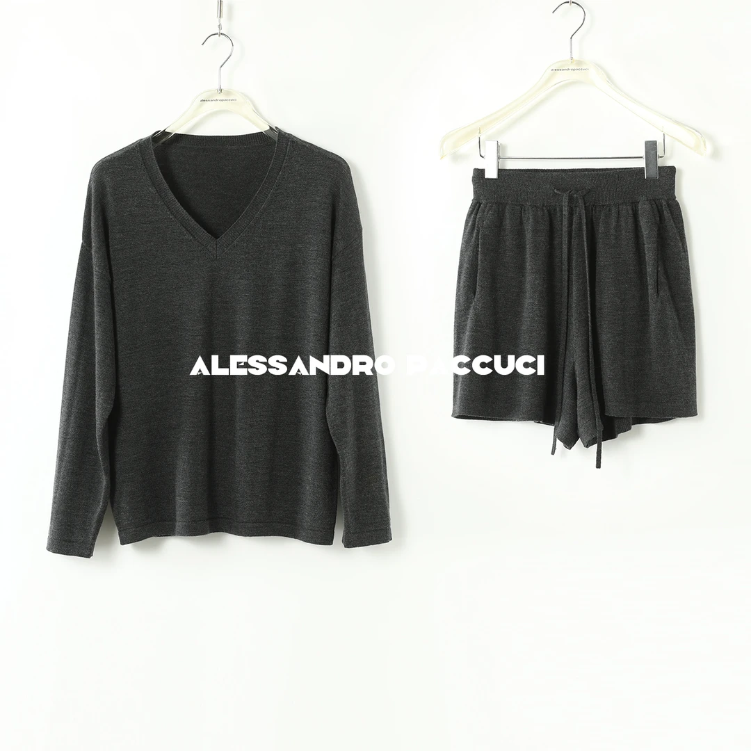 AP洛哥43161ST/43174KD【静好】100羊毛套头衫/短裤