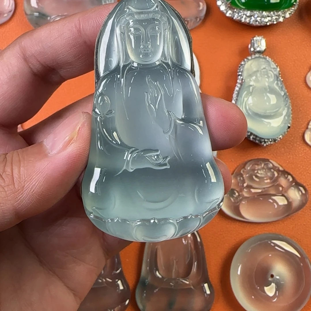 定制翡翠未镶嵌天然