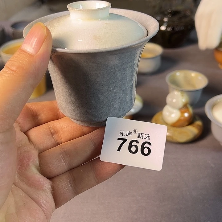 沁庐柴窑古法柴烧全手工茶具