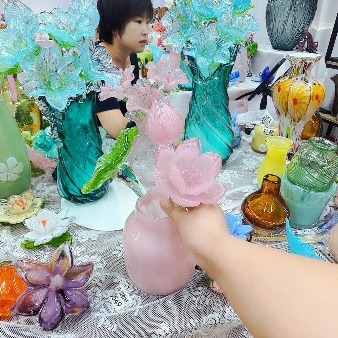 南***·荷花瑕加一叶一苞一花瓶