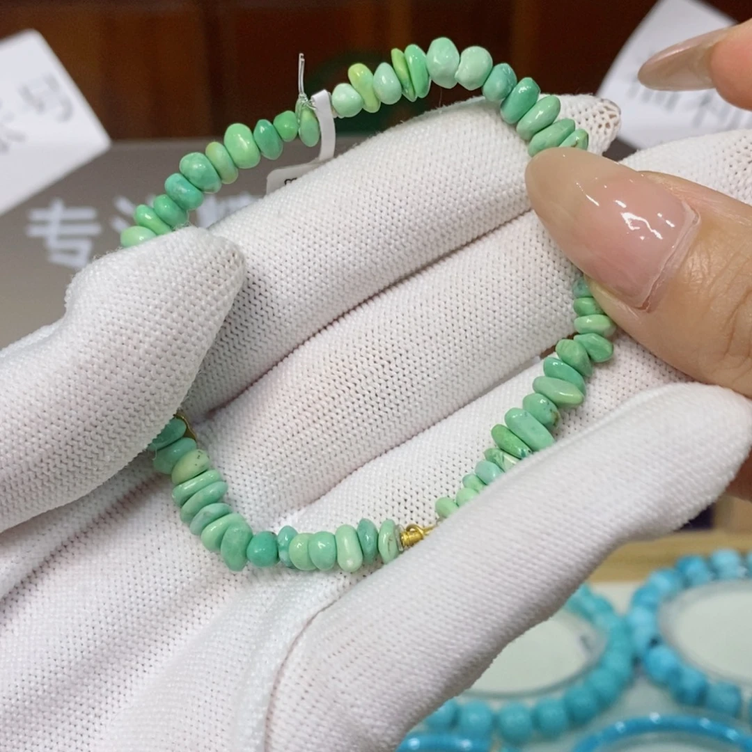 用***7未镶嵌绿松石珠宝奇石