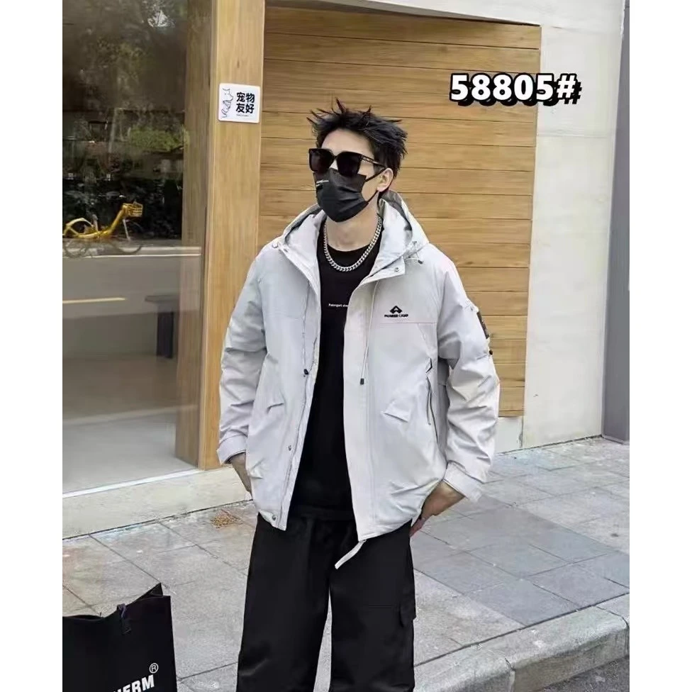 【炫火.门店高定】情侣棉服冲锋衣立体结构设计加厚二棉外套Z-58805