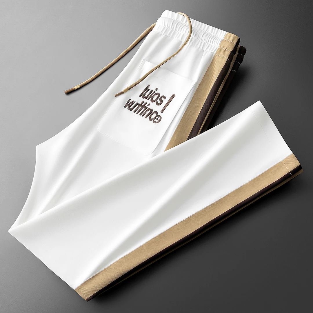 JOZDICE/纪治迪哲运动裤男士春夏直筒休闲修身材料透气运动裤