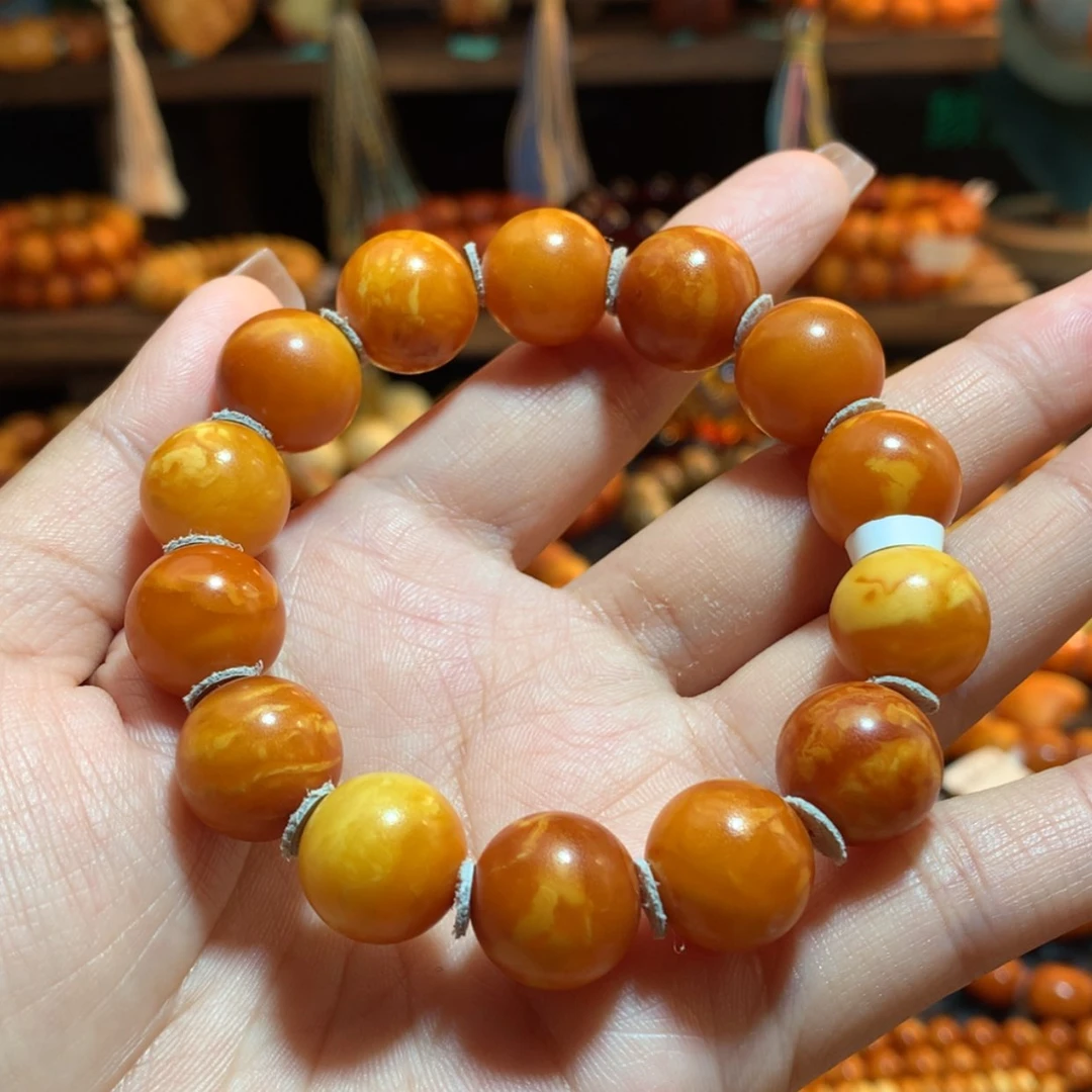 【闪购商品】手串蜜蜡未镶嵌蜜蜡手串