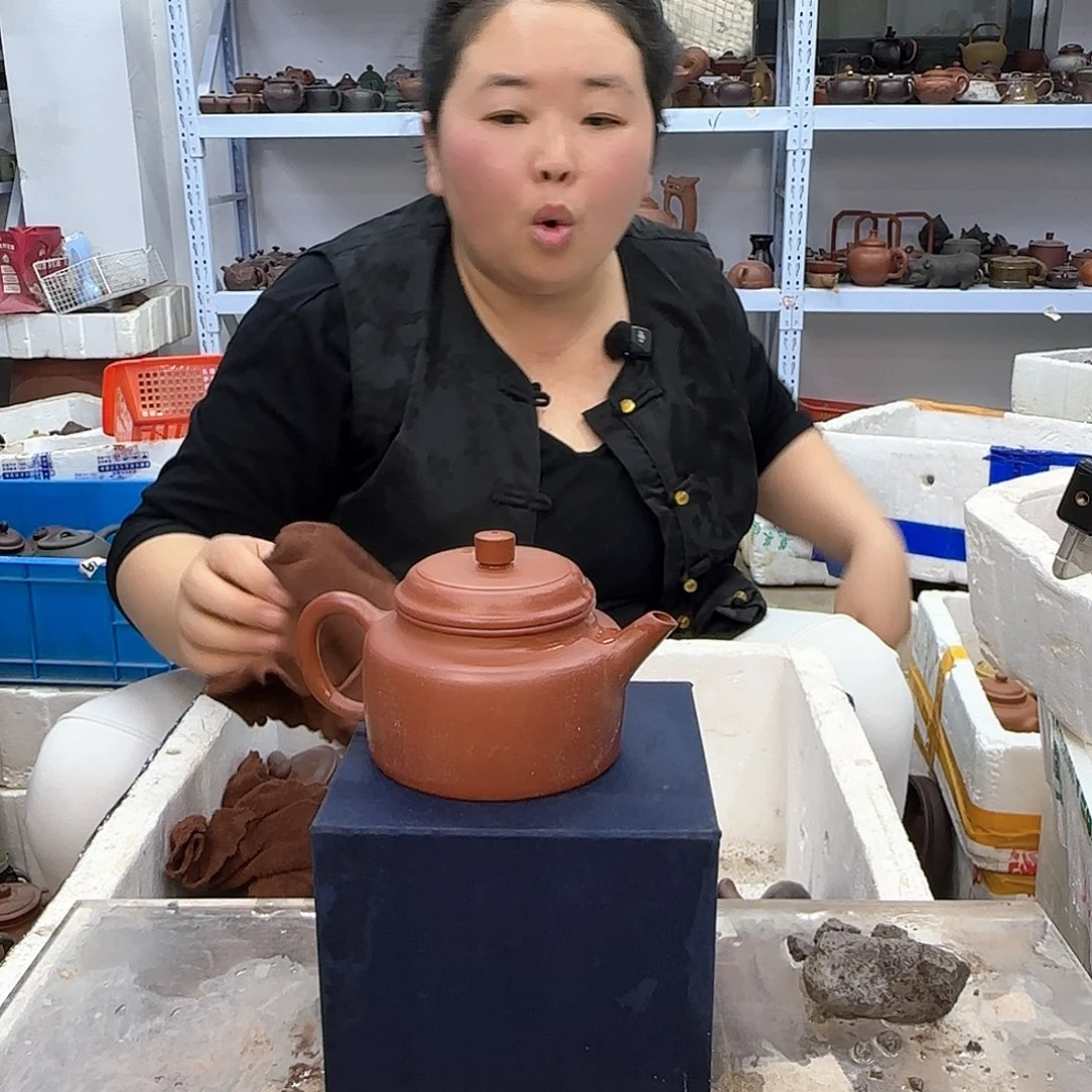 茶壶紫砂宜兴紫砂壶瑕疵