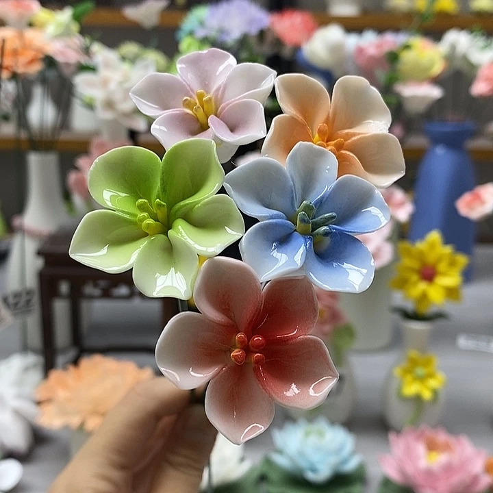 陶瓷陶瓷材料樱花