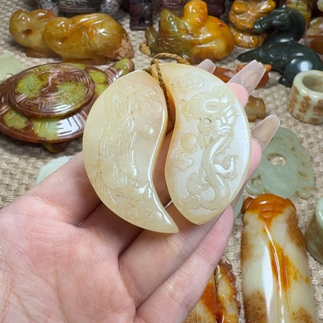 吊坠白玉菩提挂件