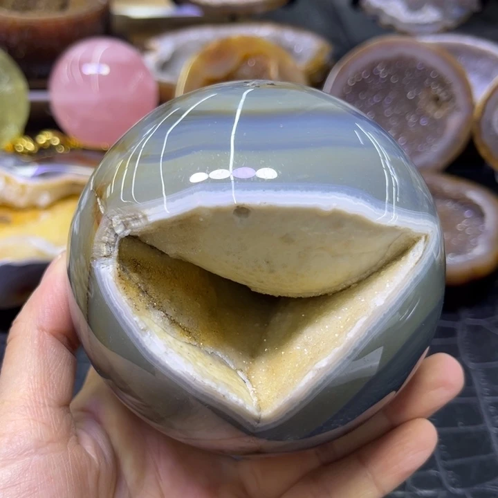 未镶嵌发饰水晶黄软开口笑