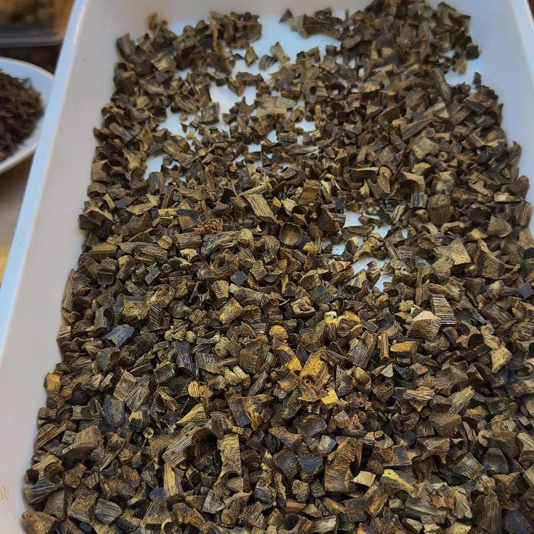 沉香沉香木制品大****n透顶绿品种米粒120克多样性发其一