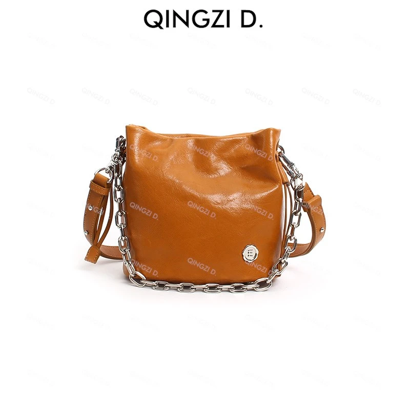 【董清子】【时光·橡果精】新品简约百搭时尚单肩轻便ins休闲22889