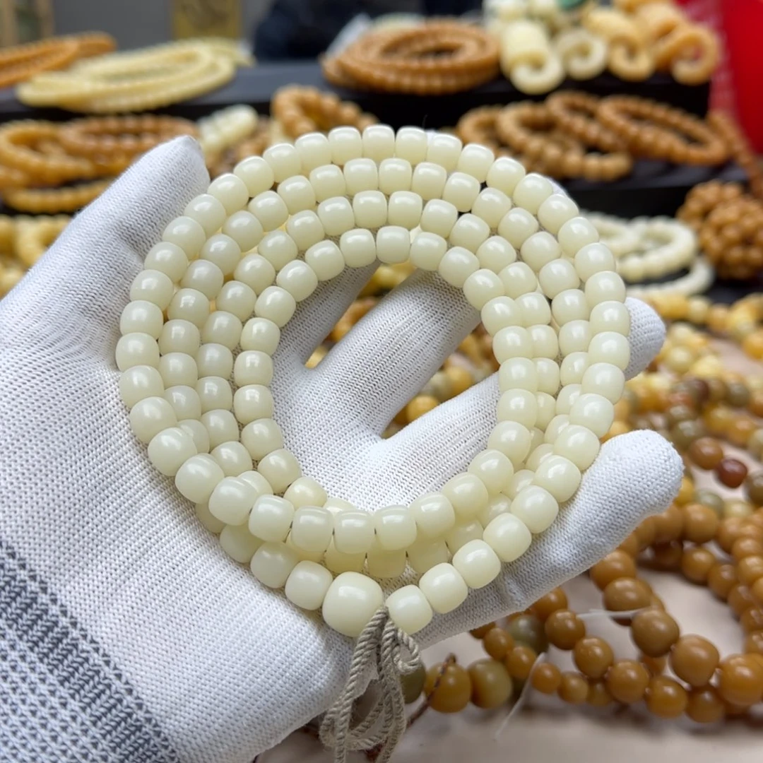 菩提根/象牙果手串8.9 5年鬼工