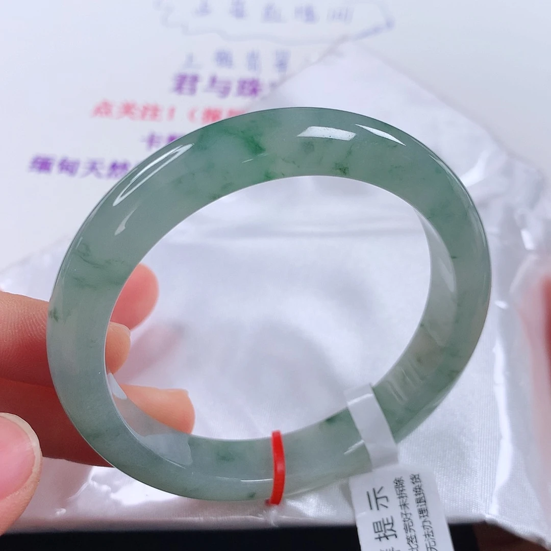 翡翠手镯未镶嵌 正圈①④⑤