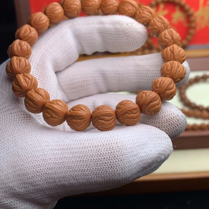 牽***掛吊坠桃核龙纹桃核小龙包