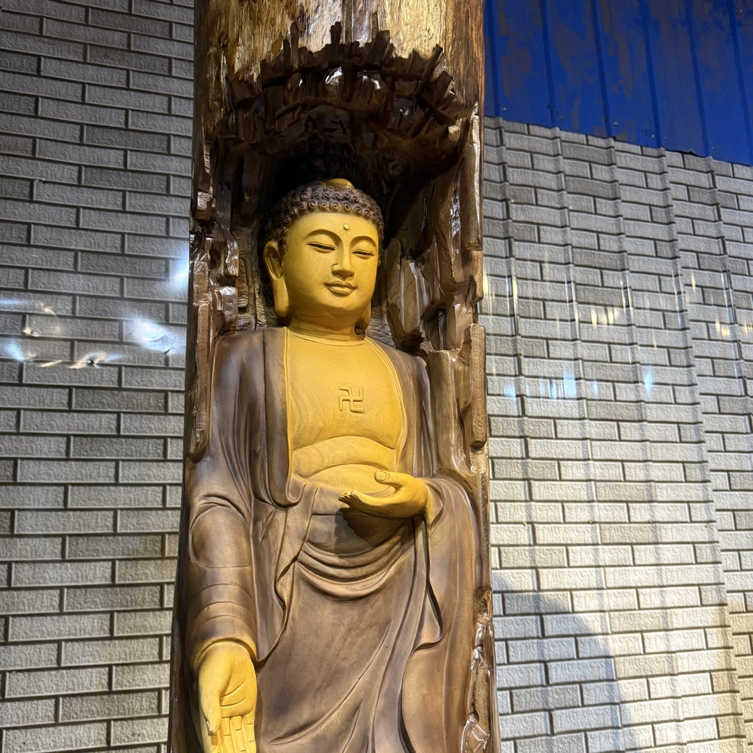 香樟木材质大日如来
