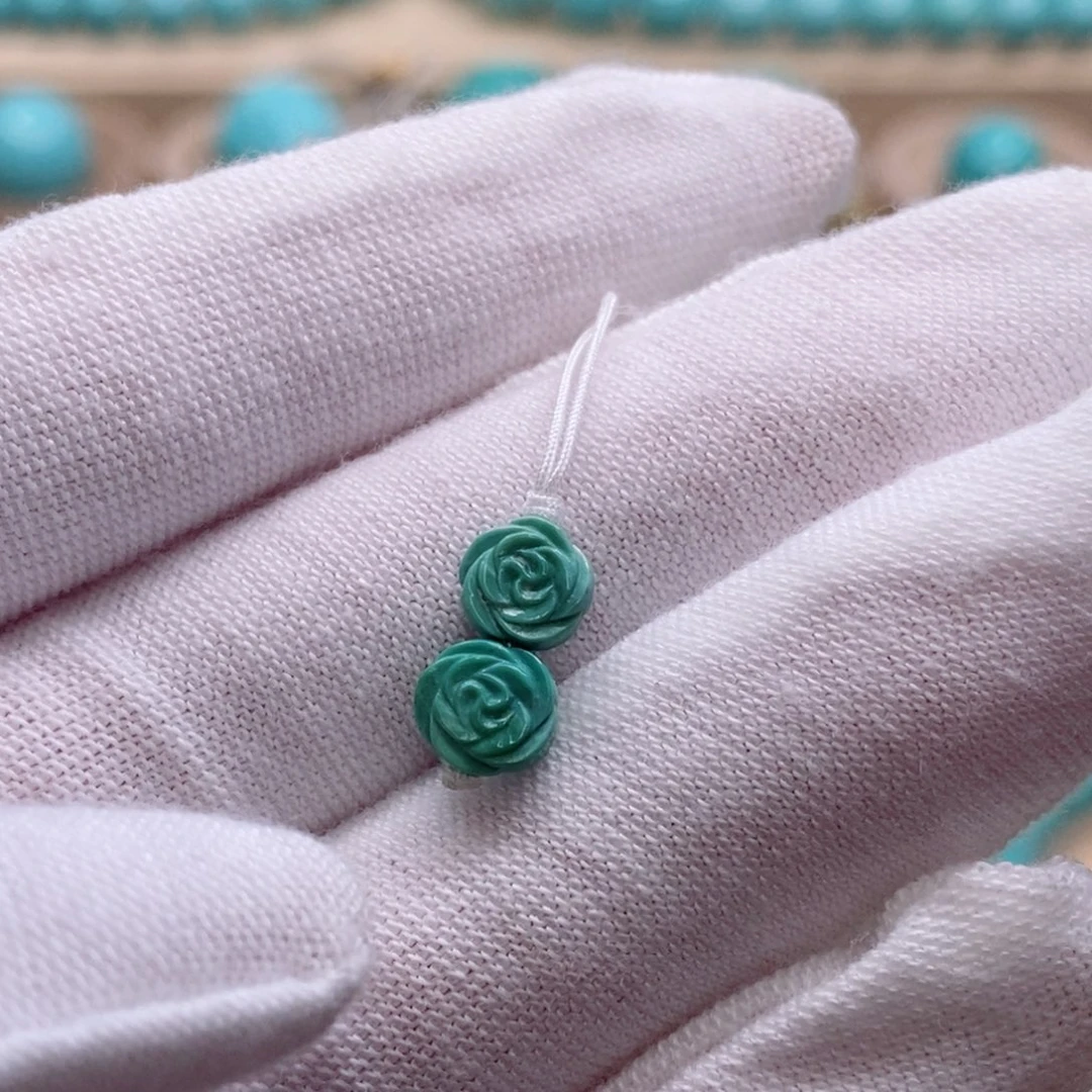 未镶嵌绿松石珠宝奇石