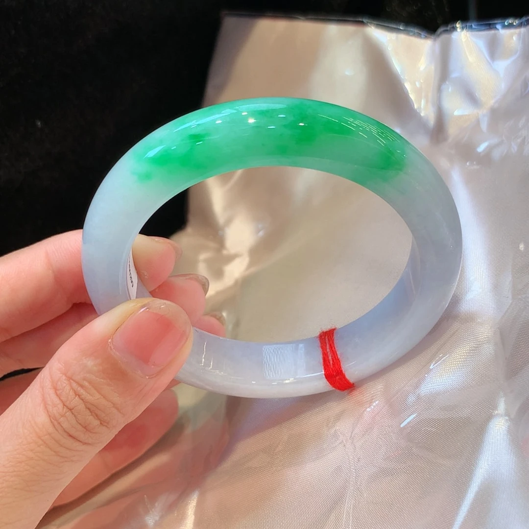 【闪购商品】未镶嵌手镯翡翠圈口55