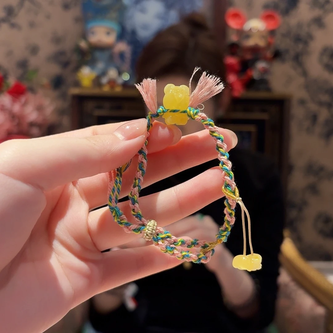 蜜蜡手绳未镶嵌2号