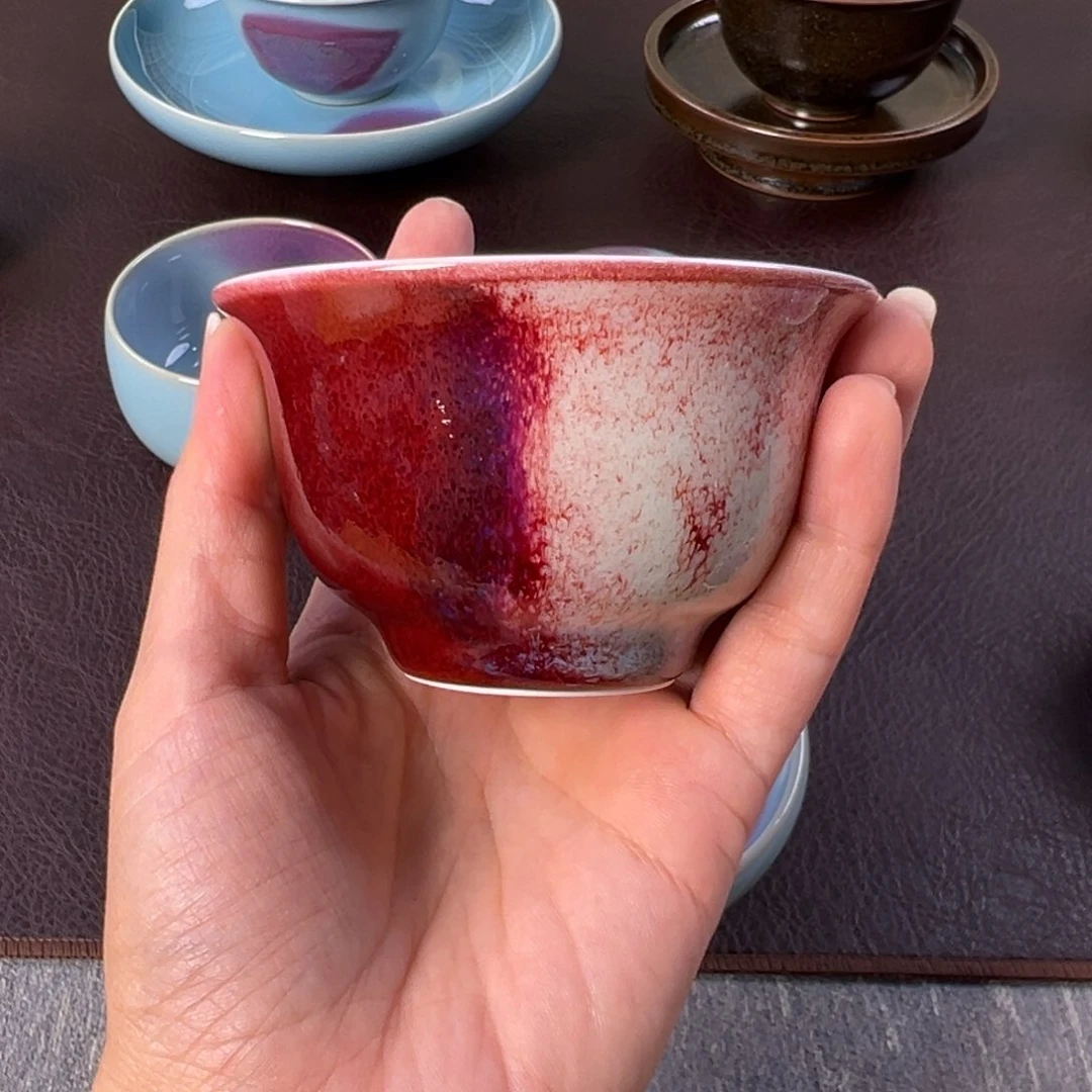 杯钧窑主人杯 窑变釉