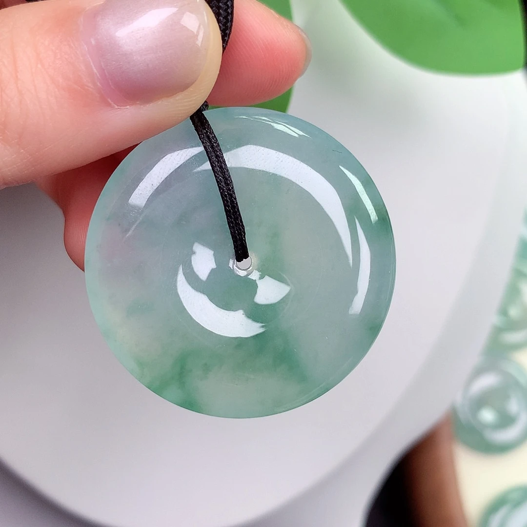 颈饰未镶嵌翡翠33，35/6.1mm