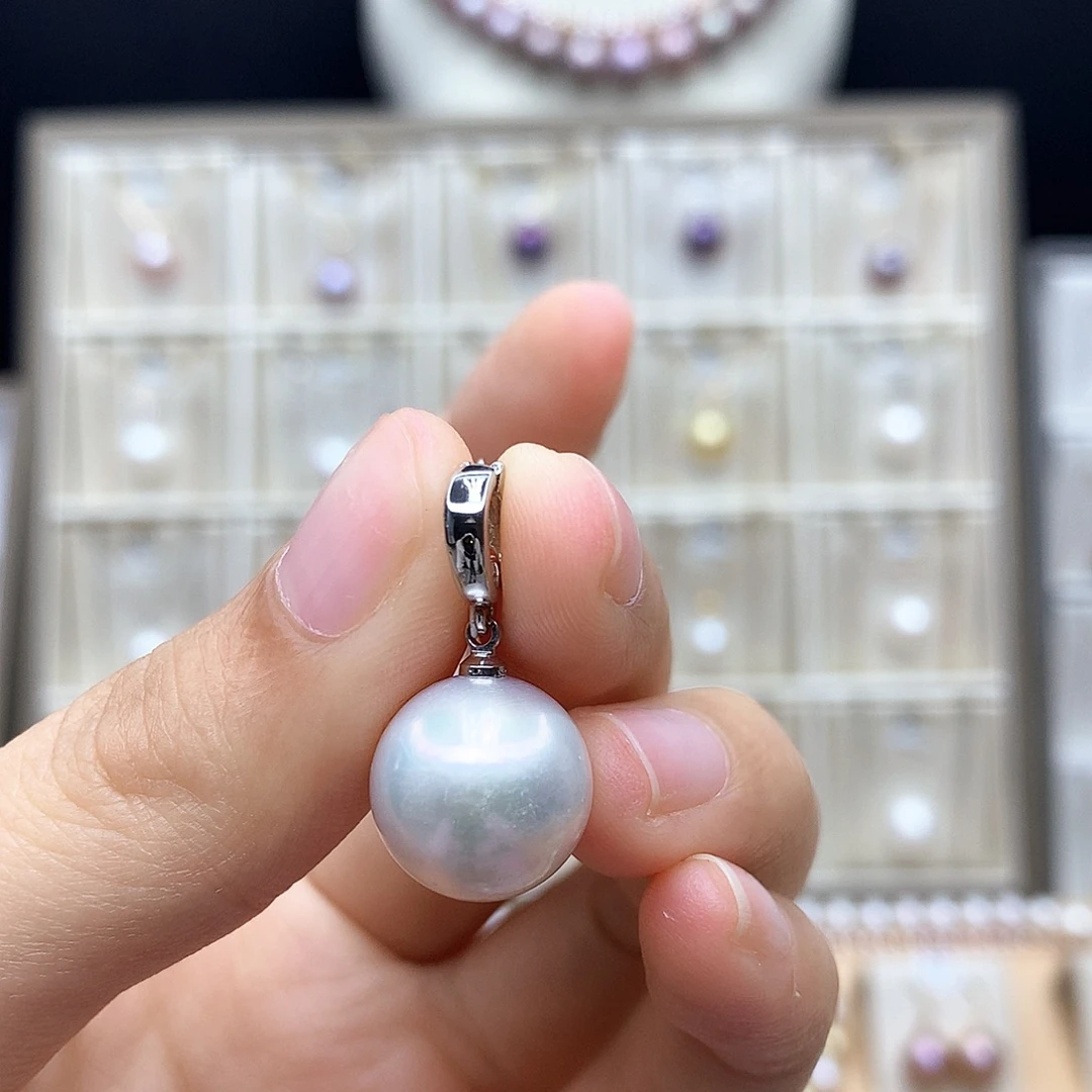 淡水珍珠颈饰合金