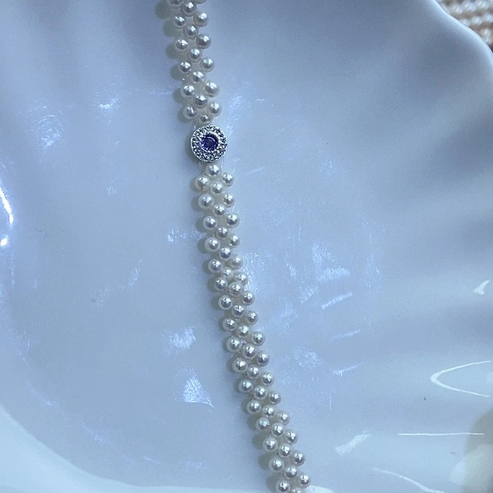 未镶嵌淡水珍珠颈饰