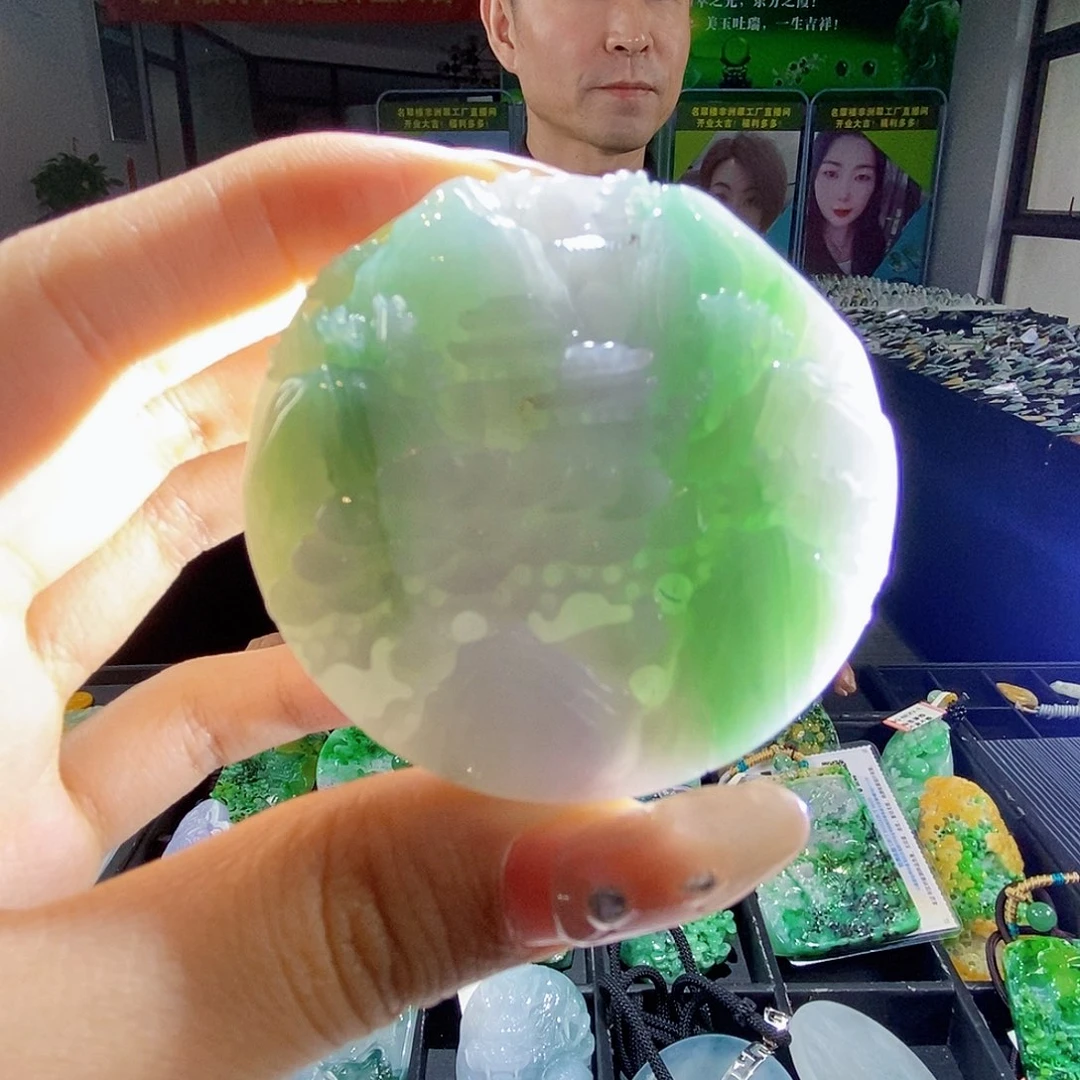 颈饰未镶嵌翡翠翡翠