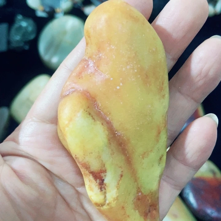 和田玉（糖玉）未镶嵌车挂