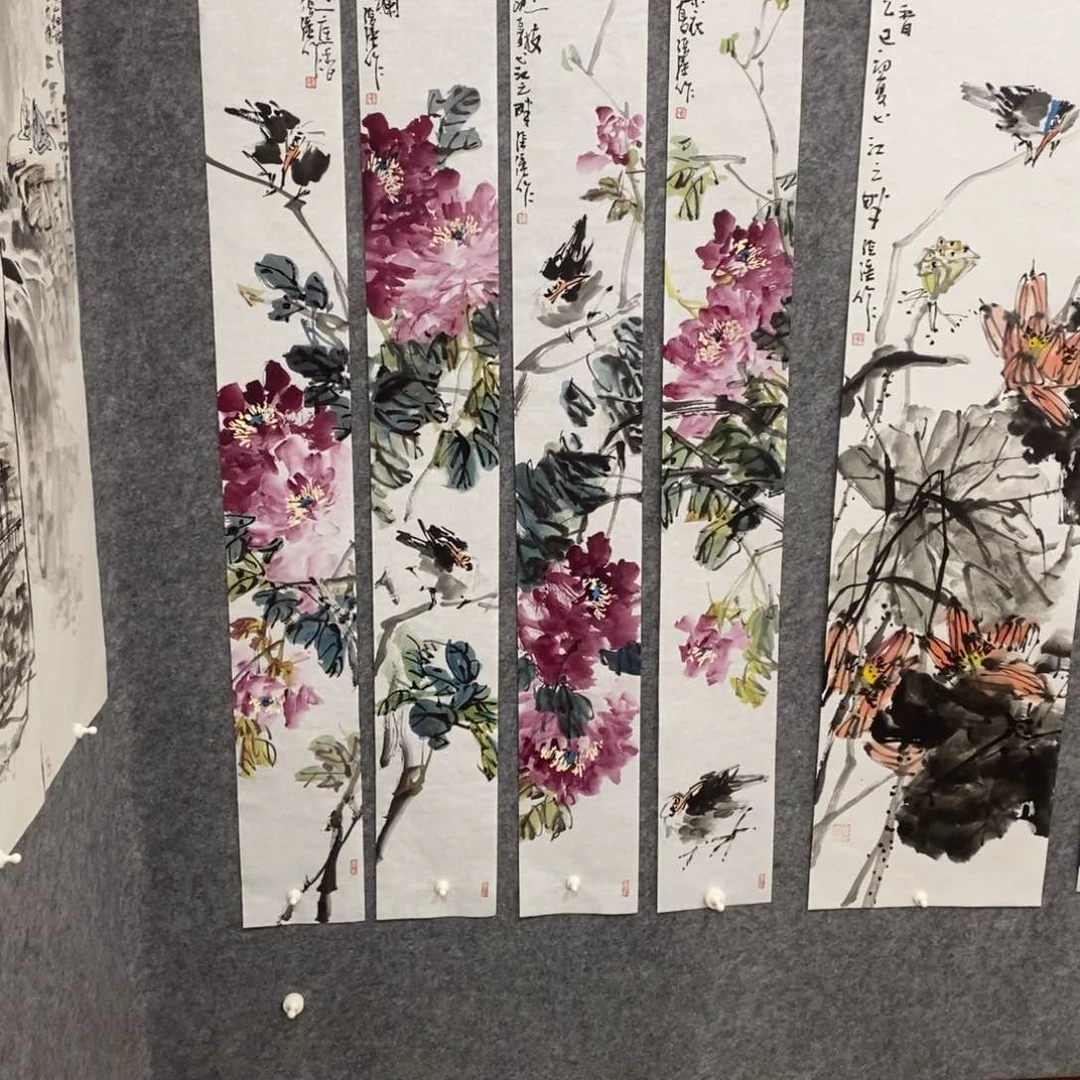 国画朝*张强国画花鸟作品