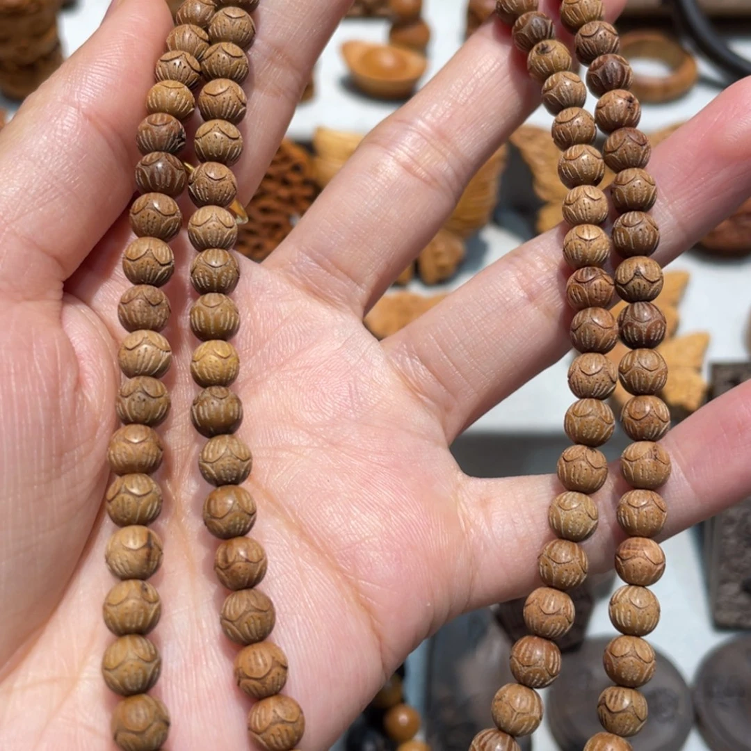 【闪购商品】檀香木手串/手链0.6双圈微瑕随机发货一条