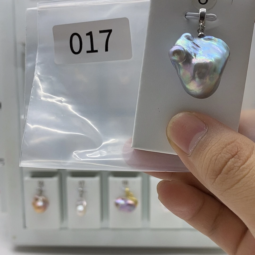 淡水珍珠颈饰合金