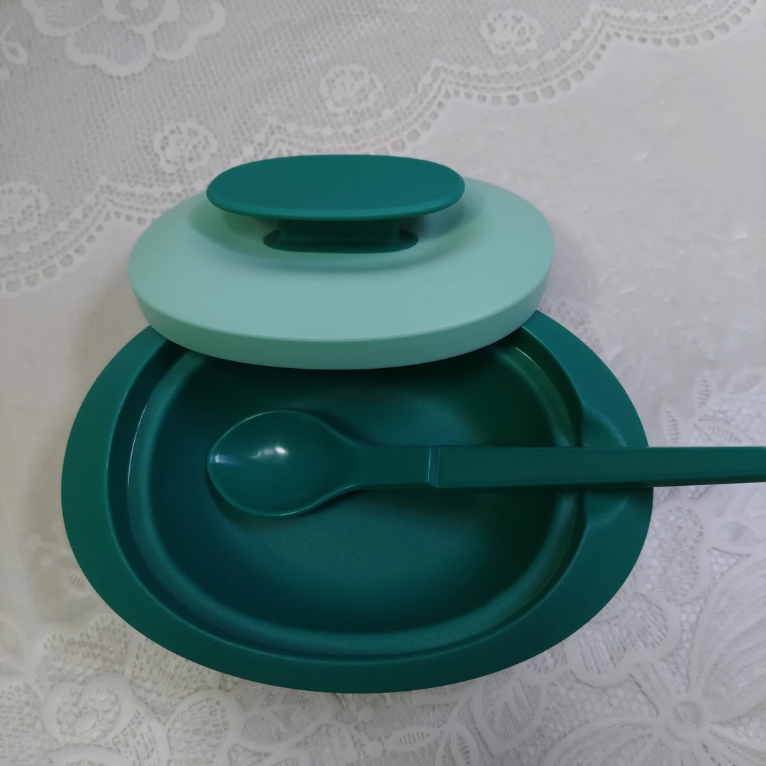 110毫升迷你微波碟（带勺）