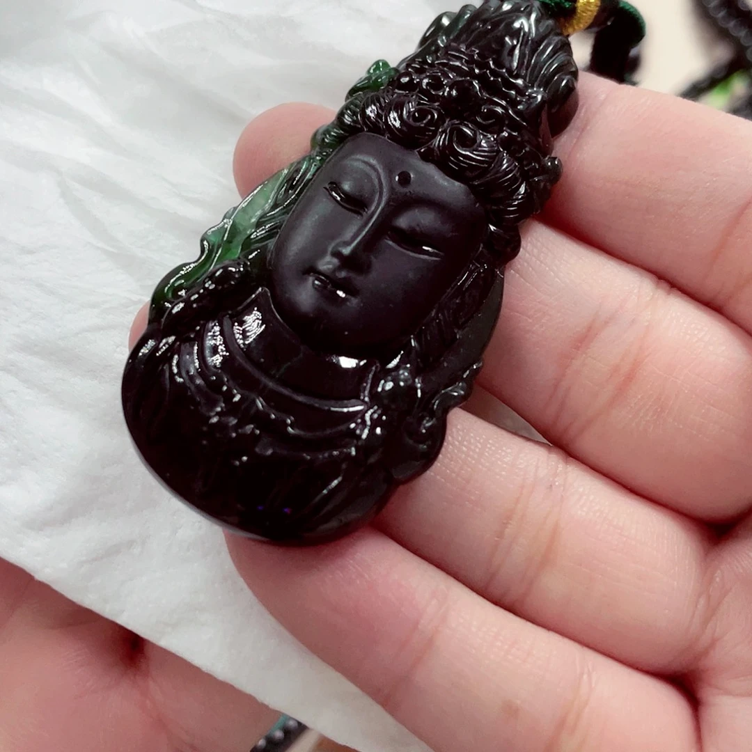小****翡翠未镶嵌颈饰先鉴后发一物一证