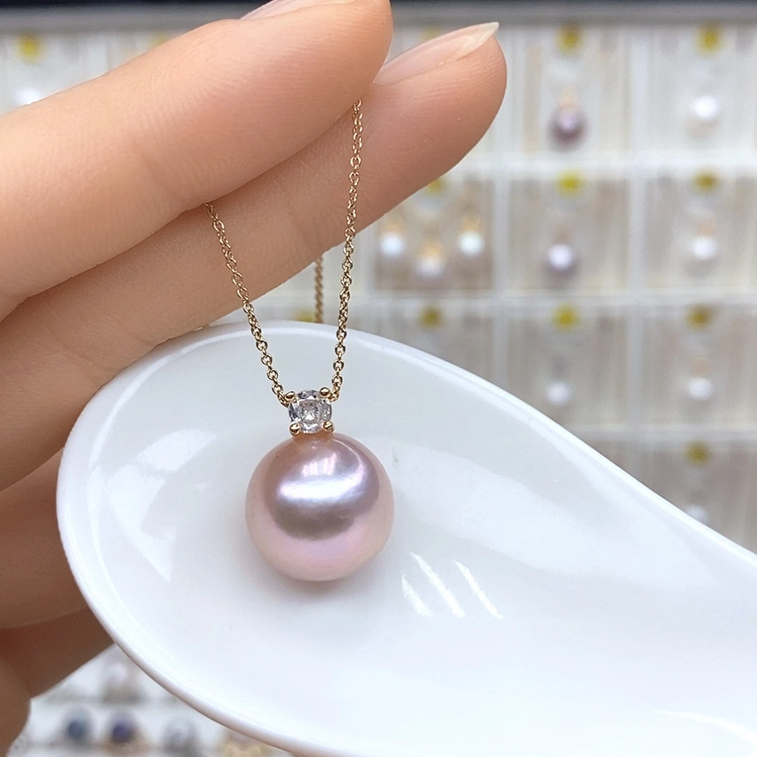 淡水珍珠合金颈饰