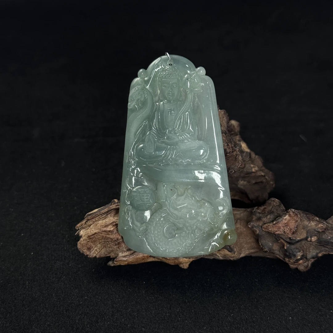 【诚翠拍品第一百零七期午】翡翠49吊坠PJY5009