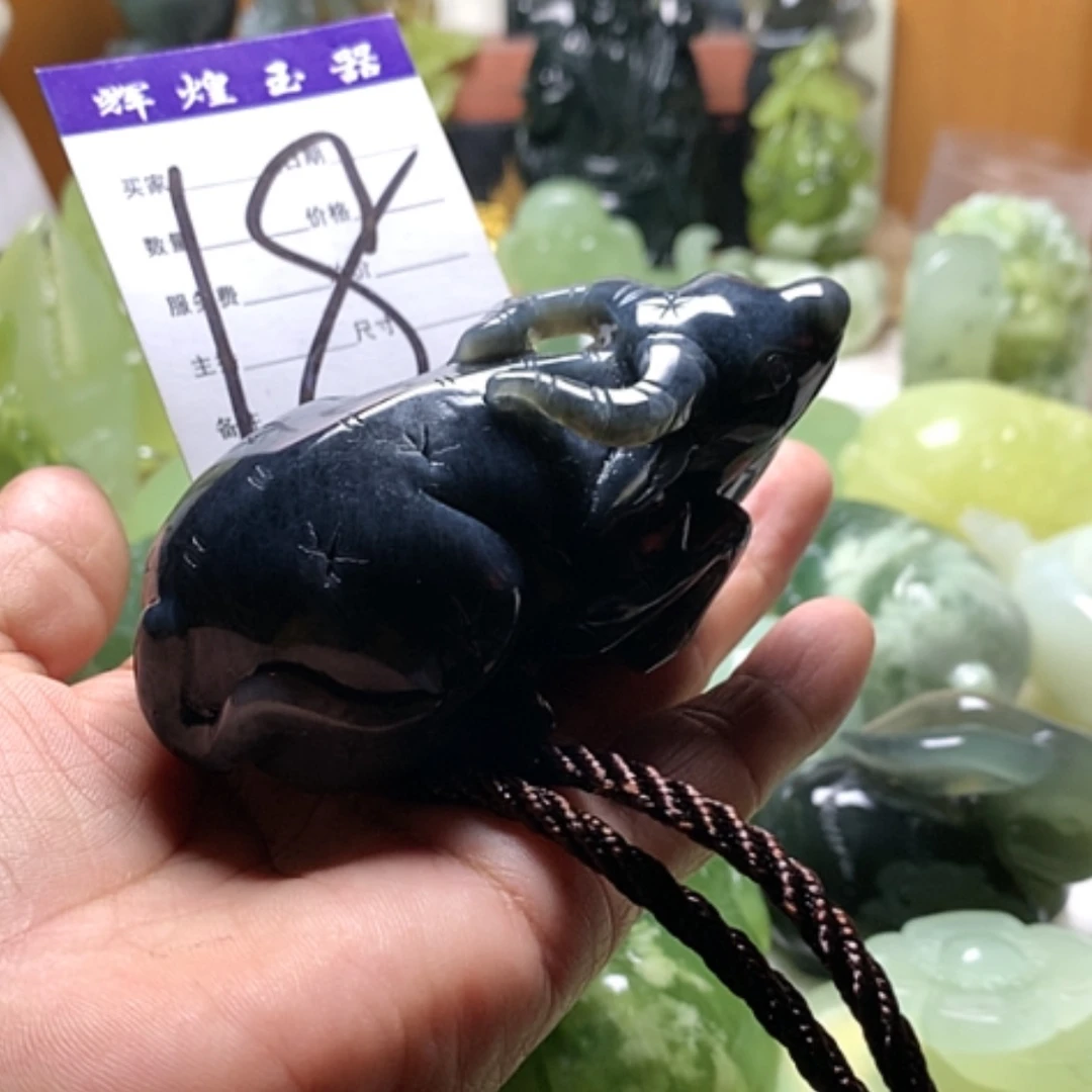 【闪购商品】合金蛇纹石玉颈饰