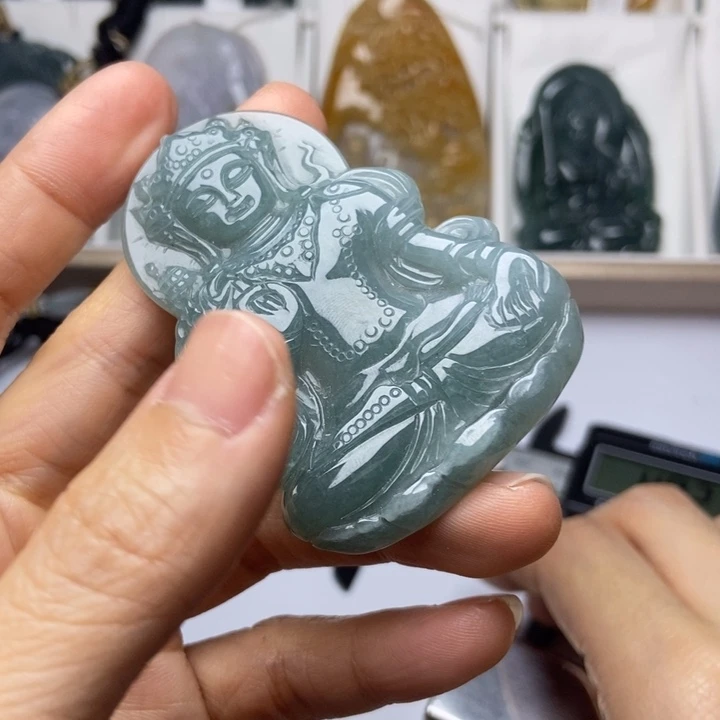翡翠未镶嵌挂件翡翠