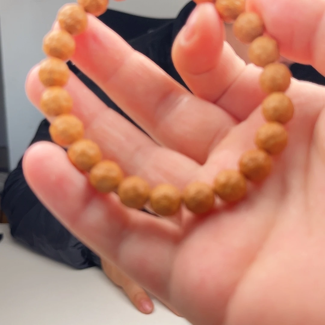 张***林猴头核桃手串妃子笑