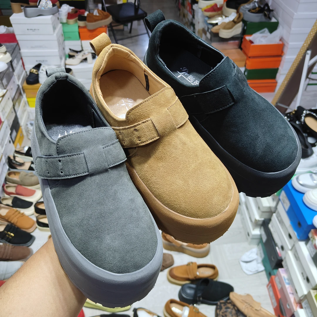 8918中国码黄色系勃肯鞋时尚