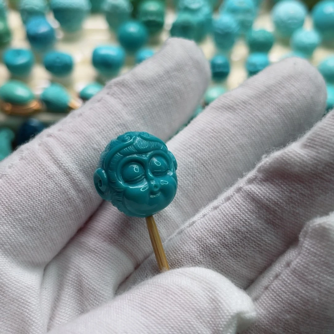 绿松石珠宝奇石未镶嵌追*