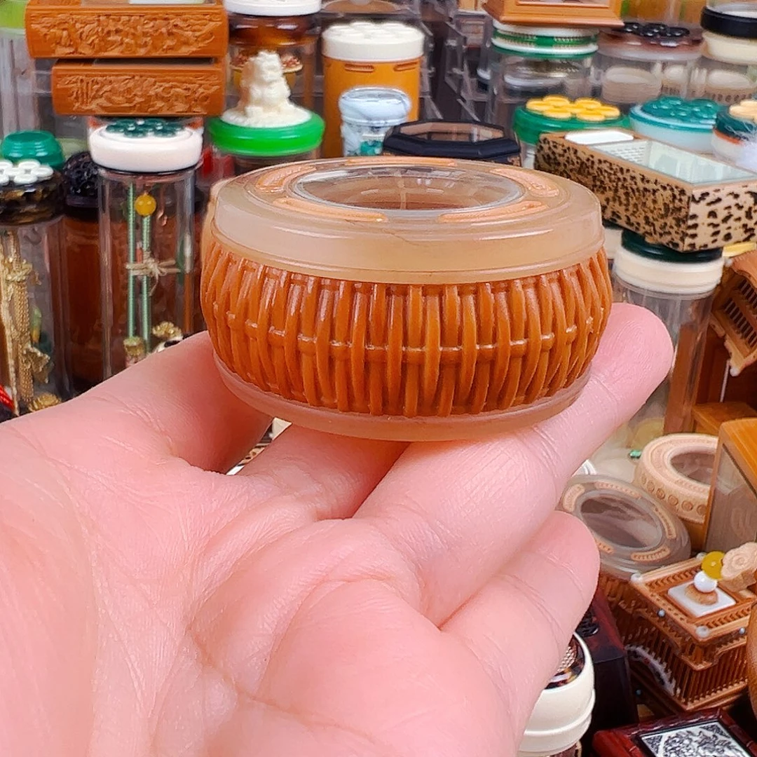 掌中宝竹编纹万体一个