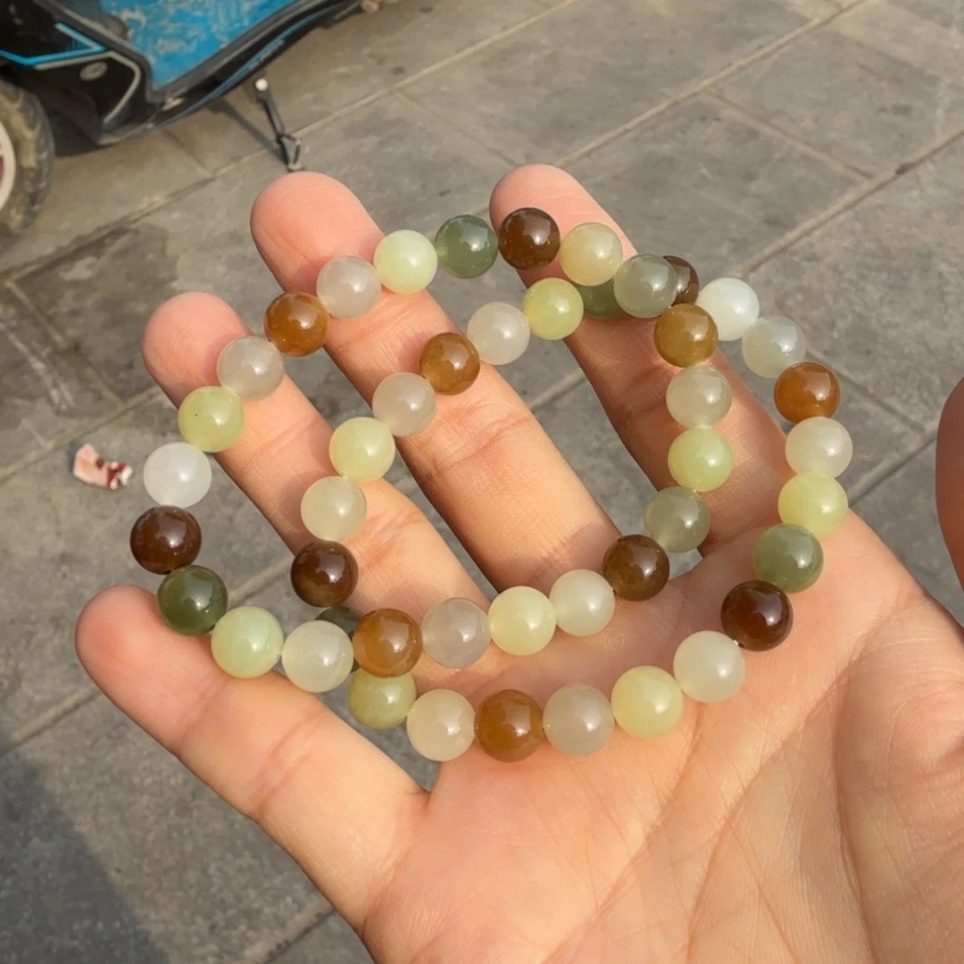 和田玉未镶嵌颈饰D卡8多宝多样性拍一发一