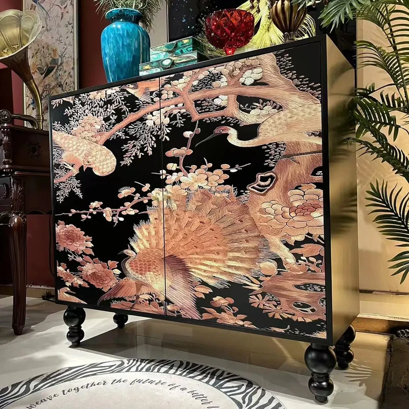 【喜悦家具】FLC金孔雀鞋柜120*40*110
